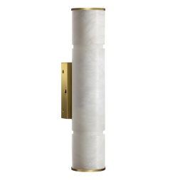 Настенный светильник ODEON LIGHT 6674/12WA MARBELLA модерн под латунь/белый 12Вт