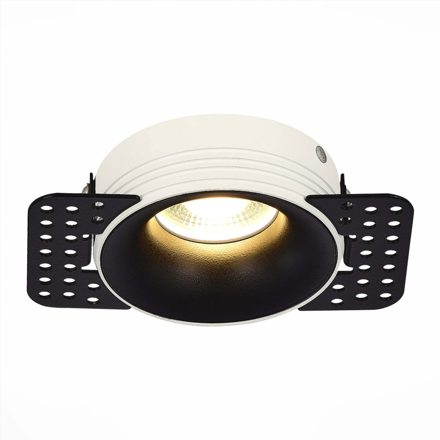 ST218.548.01 Св-к встр. Белый GU10 1*50W  IP20 D78xH30 165-265V Без ламп Встраиваемые светильники ST LUCE