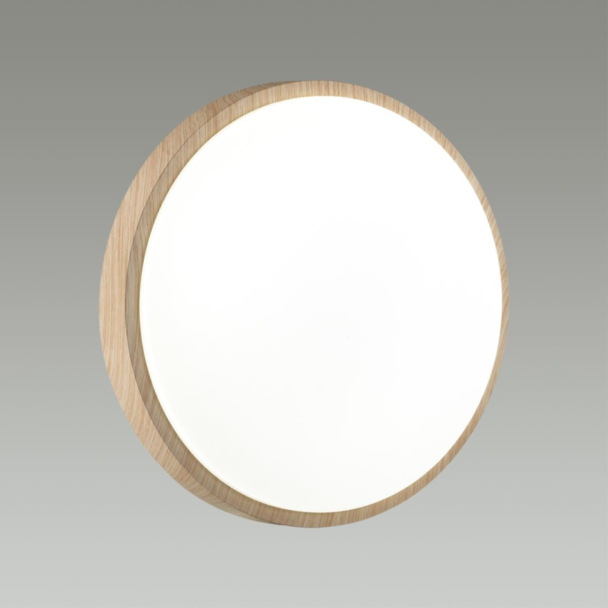 Настенно-потолочный светильник SONEX 7607/CL LOSTA модерн белый/бежевый под дерево 30W