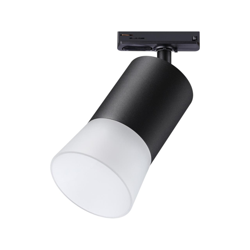 Светильник трековый однофазный двухжильный (универсальный) NOVOTECH 370902 ELINA хай-тек черный 9Вт