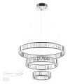 Люстра ODEON LIGHT 4930/88L Vekia модерн хром/прозрачный/металл/хрусталь 88W