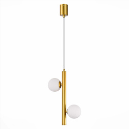 SL1185.203.02 Подвес ST-Luce Золотистый/Белый G9 2*5W ASOLO ST LUCE