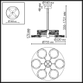 Люстра Odeon light exclusive  Riviera 5450/99LB