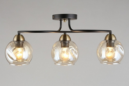 Потолочная люстра Carini OML-95007-03 Omnilux E27 Лофт