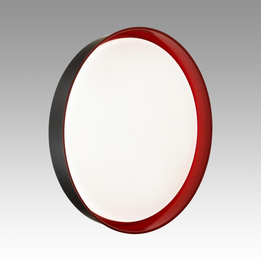 Настенно-потолочный светильник SONEX 7710/EL TUNA RED модерн белый/красный 70W