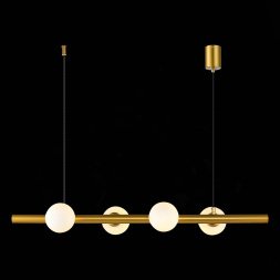 SL1185.203.04 Подвес ST-Luce Золотистый/Белый G9 4*5W ASOLO ST LUCE