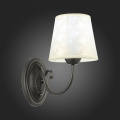 SLE120301-01 Светильник настенный Темно-серый/Бежевый E14 1*40W RIMENTO EVOLUCE