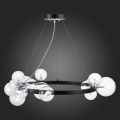 SL1165.403.15 Светильник подвесной ST-Luce Черный/Прозрачный G4 15*5W NECTON ST LUCE