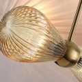 Подвес ODEON LIGHT EXCLUSIVE 5402/2 Elica модерн золотой/янтарный 40W