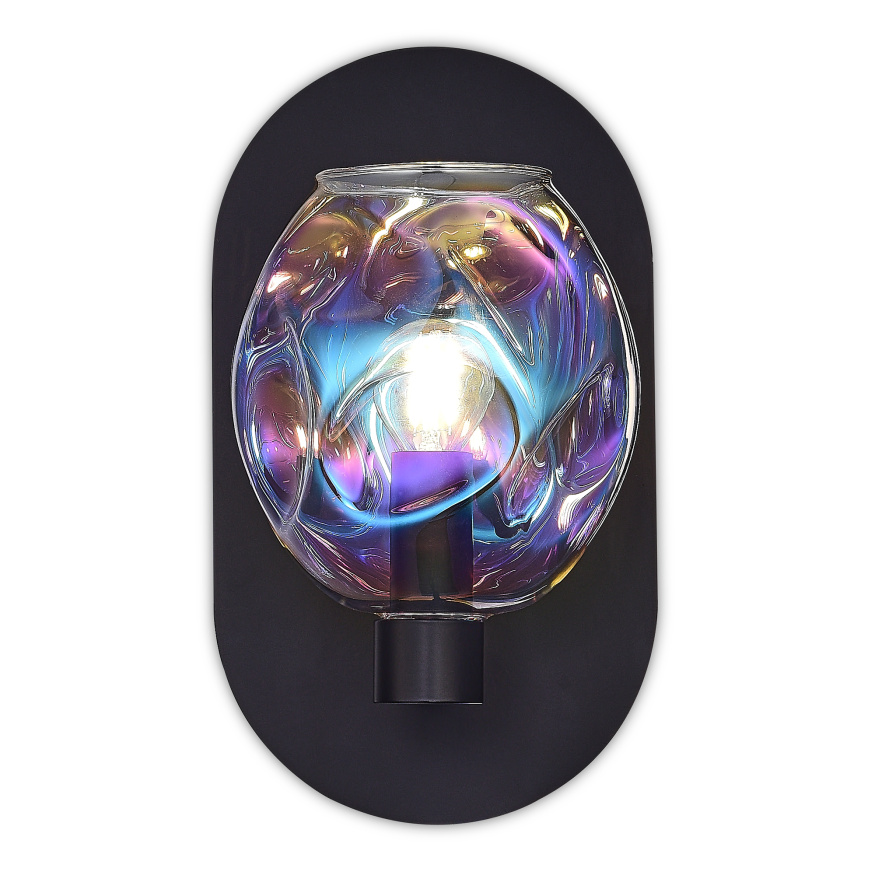 SL1188.401.01 Бра ST-Luce Черный/Радужный E14 1*40W IDESIA ST LUCE