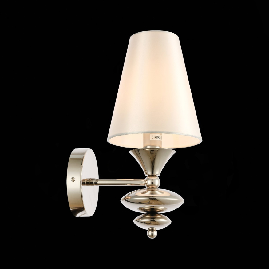 SL1137.101.01 Светильник настенный Никель/Белый E14 1*40W RIONFO EVOLUCE