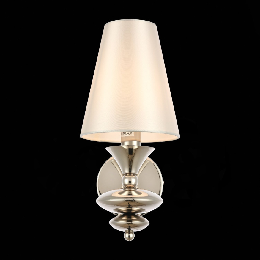 SL1137.101.01 Светильник настенный Никель/Белый E14 1*40W RIONFO EVOLUCE