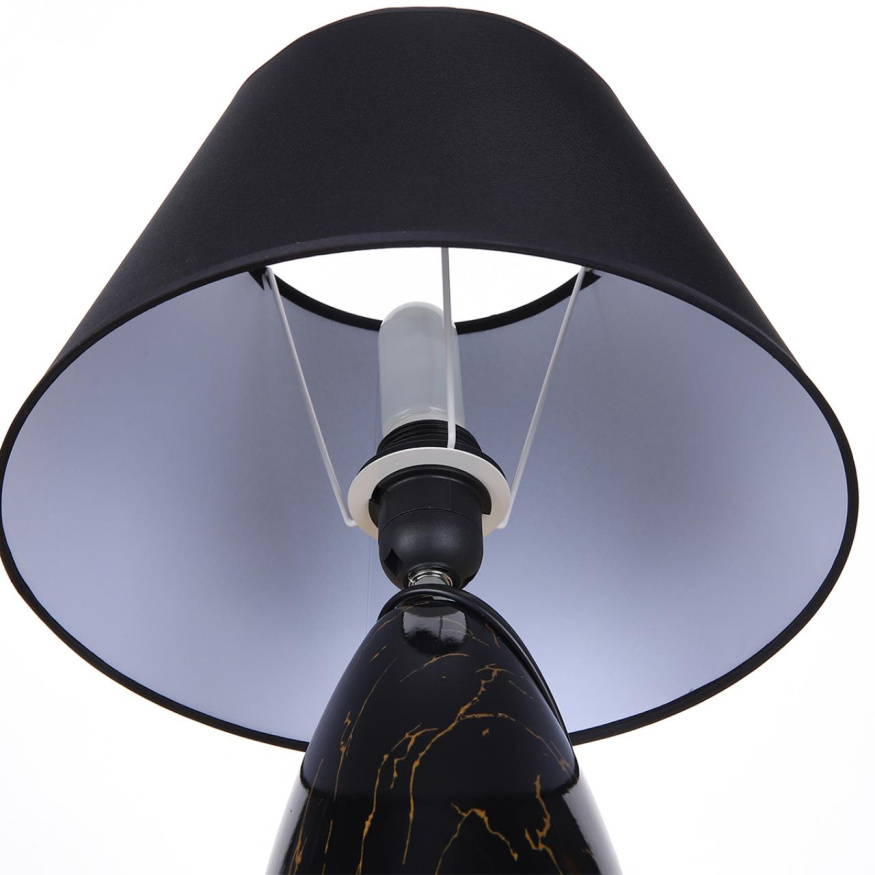 Настольная лампа LUMION 8219/1T SHARLIN в классическом стиле черный 1x60Вт