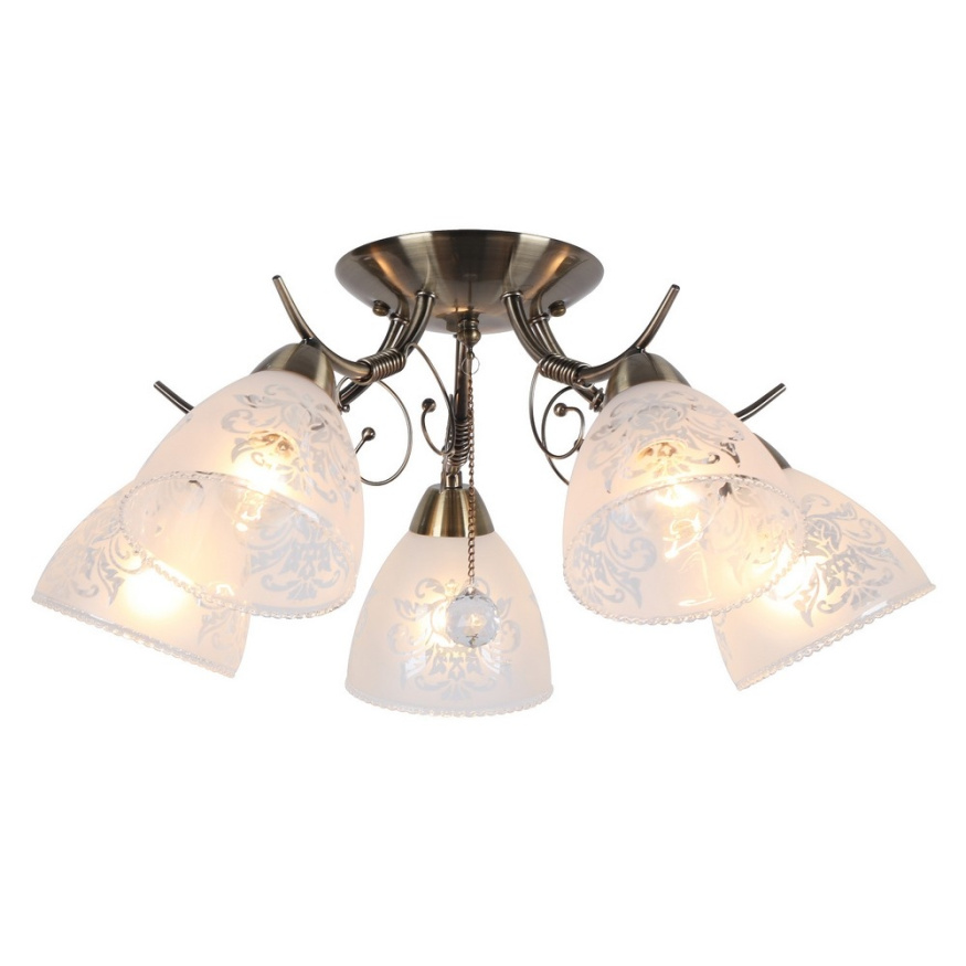 Потолочная люстра Casagliana OML-53807-05 Omnilux E14 Модерн