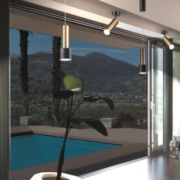 Светильник накладной светодиодный NOVOTECH 358982 ALBA в морском стиле бронза светлая/черный 15W