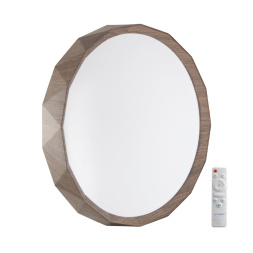 Настенно-потолочный светильник SONEX 7637/DL ZIF WOOD модерн белый/коричневый 48W