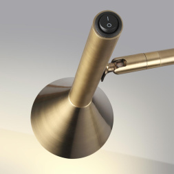 Настенный ODEON LIGHT 7032/1W IZZY хай-тек, минимализм бронзовый 9Вт