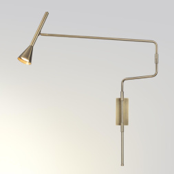 Настенный ODEON LIGHT 7032/1W IZZY хай-тек, минимализм бронзовый 9Вт