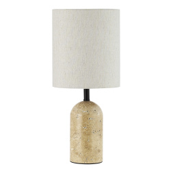 SL1194.414.01 Прикроватная лампа ST-Luce Черный/Бежевый E27 1*60W EARTHY ST LUCE