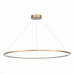 ST603.243.57 Светильник подвесной ST-Luce Золотистый/Белый LED 1*57W 4000K Подвесные светильники ST LUCE