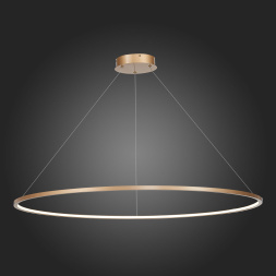 ST603.243.57 Светильник подвесной ST-Luce Золотистый/Белый LED 1*57W 4000K Подвесные светильники ST LUCE