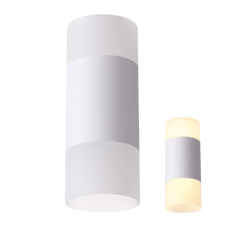 Светильник накладной NOVOTECH 358318 ELINA LED 7Вт вниз + 3Вт вверх белый техно