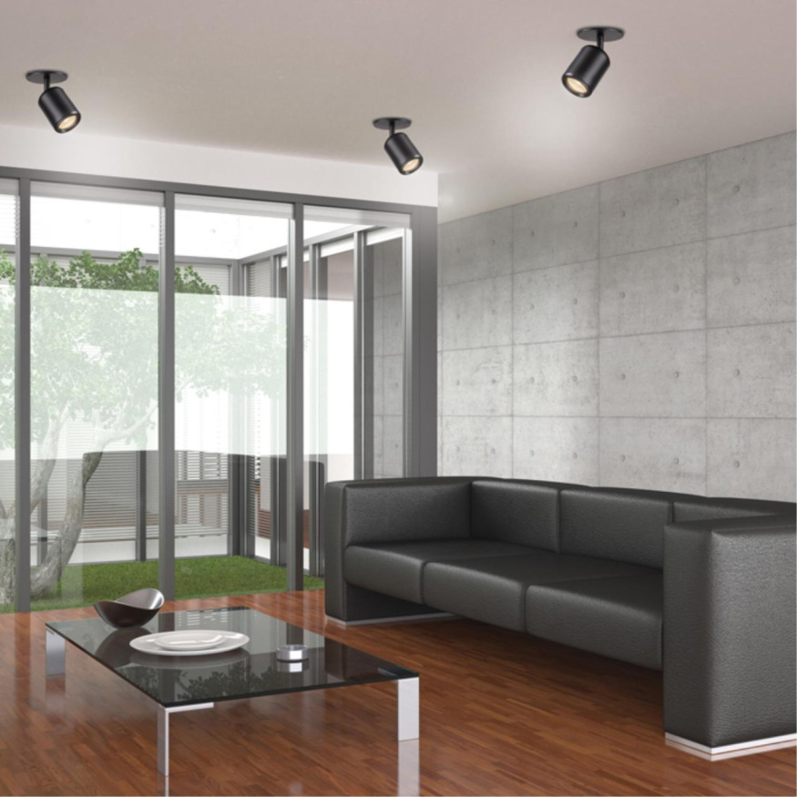 Встраиваемый светильник NOVOTECH 370451 PIPE хай-тек черный 50W