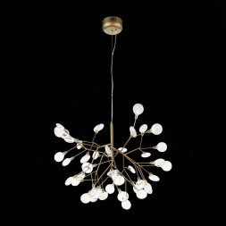 SL411.203.45 Люстра подвесная ST-Luce Золотистый/Прозрачный G4 45*1,5W RICCARDO ST LUCE