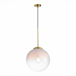 SL1190.213.01 Подвес ST-Luce Золотистый/Прозрачно-белый E27 1*60W CASSIUS ST LUCE