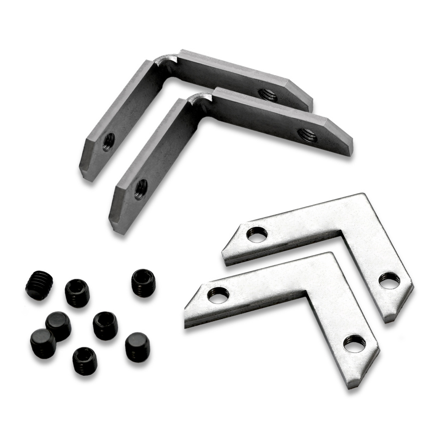 ST015.179.02 Уголок 90° (комплект 2 гор.+2 верт.+ 8 винтов) для ST015.129.02, ST003.129.02 ST-Luce С SKYLINE 220 ST LUCE