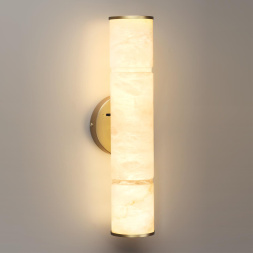 Настенный светильник ODEON LIGHT 6674/12WL MARBELLA модерн под латунь/белый 12Вт