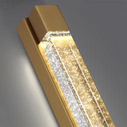 Настенный светильник ODEON LIGHT 6681/12WL MIRADA модерн античная бронза/прозрачный 12Вт