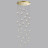 Люстра каскадная ODEON LIGHT 5085/120L JEMSTONE LED 120W золото/прозрачный модерн