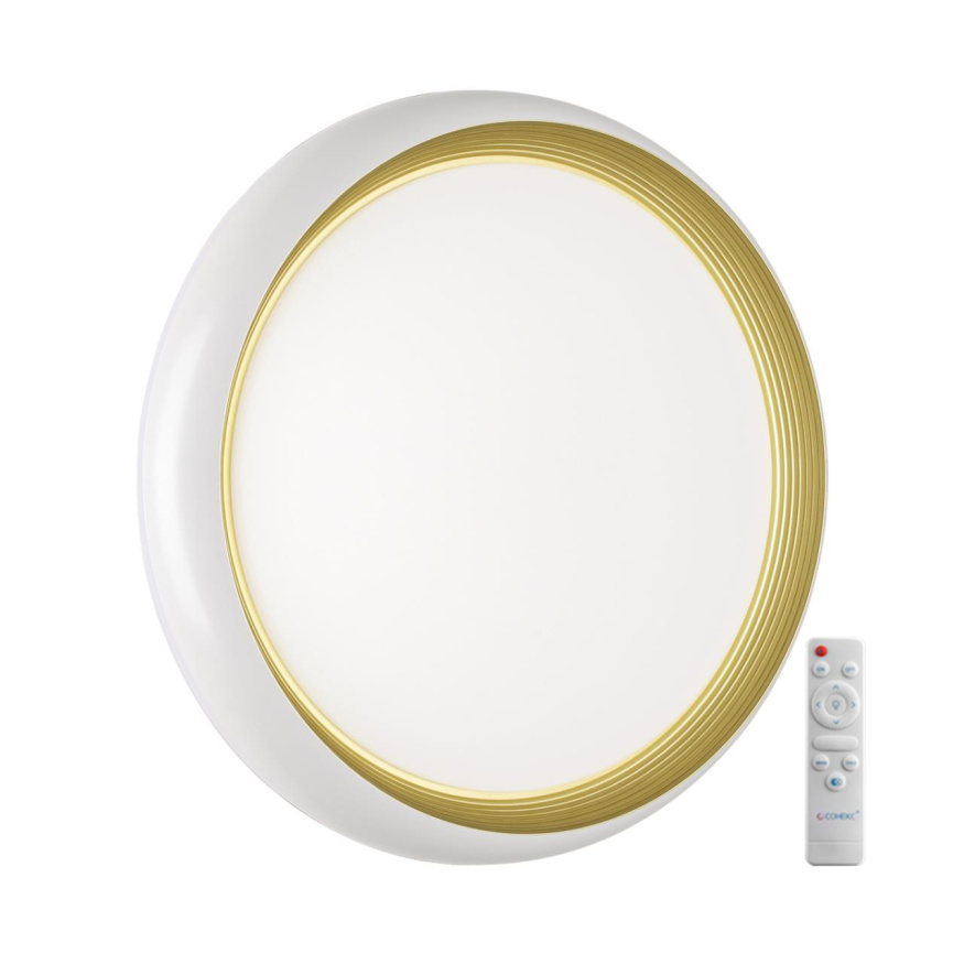 Настенно-потолочный светильник SONEX 7650/EL TOFIQ WHITE модерн белый/золотой 70W