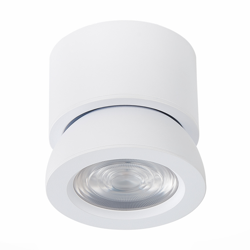 ST654.542.10 Светильник потолочный Белый LED 1*10W 4000K 850Lm Ra&gt;90 38° IP20 D95xH96 180-240V Накладные светильники ST LUCE