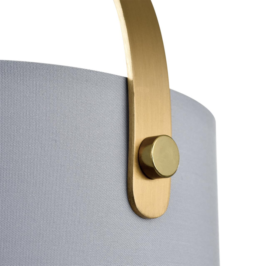 Подвес LUMION 6592/3A JANE модерн латунь, серый 3x40W