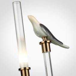 Настольная лампа ODEON LIGHT EXCLUSIVE 5431/2TL LARK неоклассика золотой (под латунь) 2Вт