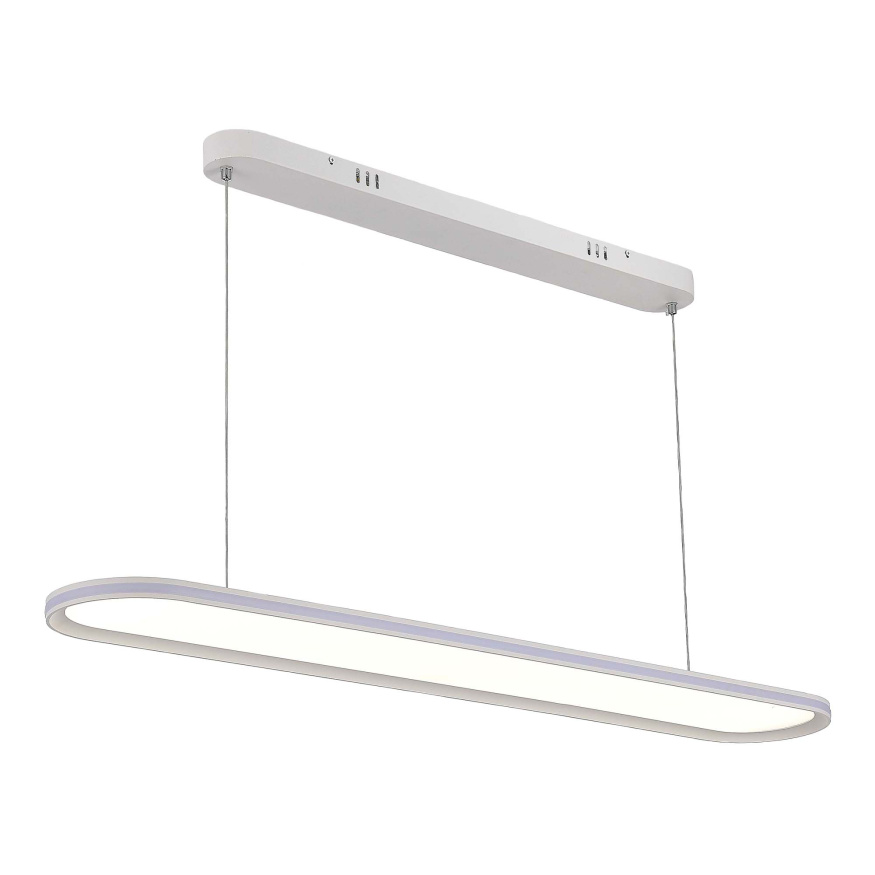 ST615.543.68 Светильник подвесной Белый LED 2*56+12W 4000K 5 780Lm Ra&gt;80  IP20 L1 200xW150xH35 180-2 Подвесные светильники ST LUCE