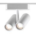 Трековый светильник для низковольтного шинопровода NOVOTECH 359109 SMAL в скандинавском стиле белый 2x8W