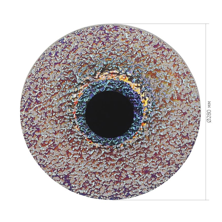 SL6142.423.01 Светильник подвесной ST-Luce черный/радужный LED 1*8W 4000K ALUMNO ST LUCE