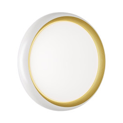 Настенно-потолочный светильник SONEX 7650/EL TOFIQ WHITE LED 70W белый/золотой модерн