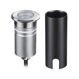 Встраиваемый грунтовый светильник ODEON LIGHT 6660/1GL3 INGRO черный 3Вт