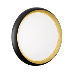 Настенно-потолочный светильник SONEX 7651/DL TOFIQ BLACK LED 48W белый/черный/золотой модерн