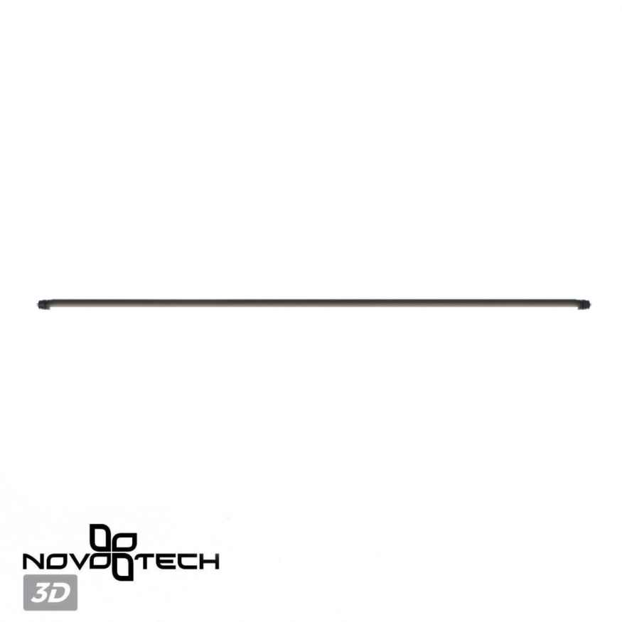 Светильник диммируемый со сменой цветовой температуры (пульт ДУ/ приложение Smart Life) NOVOTECH 359372 GLAT хай-тек черный 30W