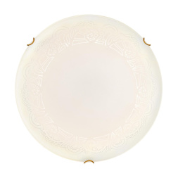 Настенно-потолочный светильник SONEX 7602/DL AMMONITE модерн белый/золото 48W