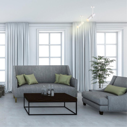 Накладной светильник NOVOTECH 370572 BATRA хай-тек белый 50W