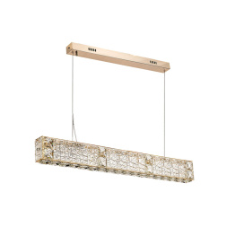 Люстра ODEON LIGHT 5071/40L VERSION модерн золото/прозрачный 40W