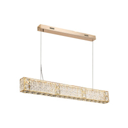 Люстра ODEON LIGHT 5071/40L VERSION модерн золото/прозрачный 40W