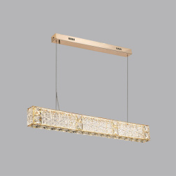 Люстра ODEON LIGHT 5071/40L VERSION модерн золото/прозрачный 40W