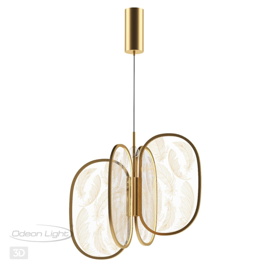 Подвесной светильник Odeon light  Piuma 6664/53L